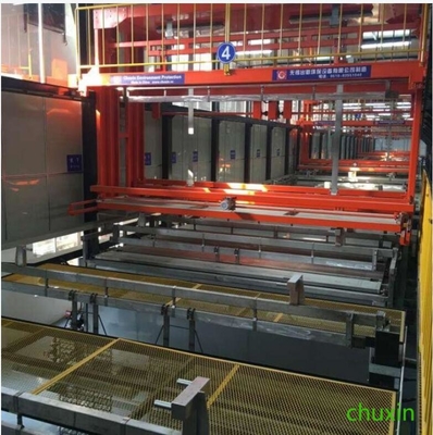 Linea di rivestimento automatizzata Spazio di installazione personalizzabile per il rivestimento d'argento
