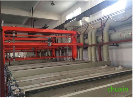 Sistema di produzione di elettroplatazione efficiente Linea di produzione di elettroplatazione 0-50C