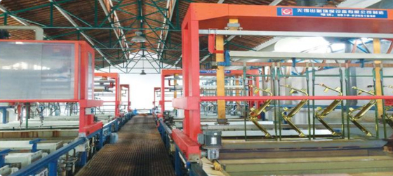 Linea di produzione placcante del cromo del nichel una ferrovia massima minima di quattro strati