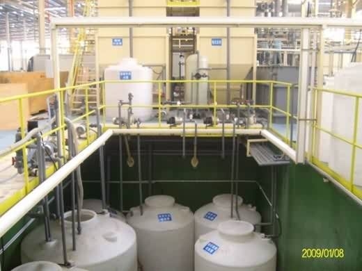 Stazione di trattamento delle acque reflue di industria del drago