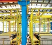 Linea di produzione automatica per la placcatura elettrolitica del cromo duro