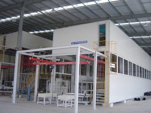 Linea di produzione automatica di nichelatura e di cromo duro
