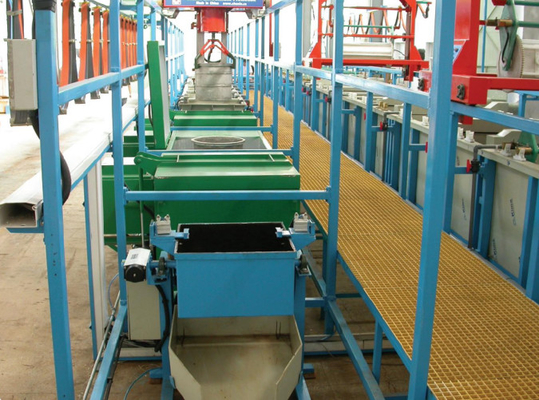 Di secchezza e scaricando la linea di placcatura del barilotto automatica