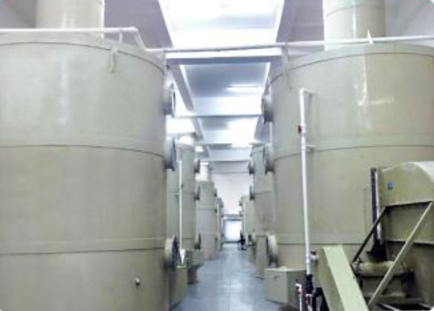 Sistema di trattamento dei gas di scarico per la fresatura a grande ossidazione