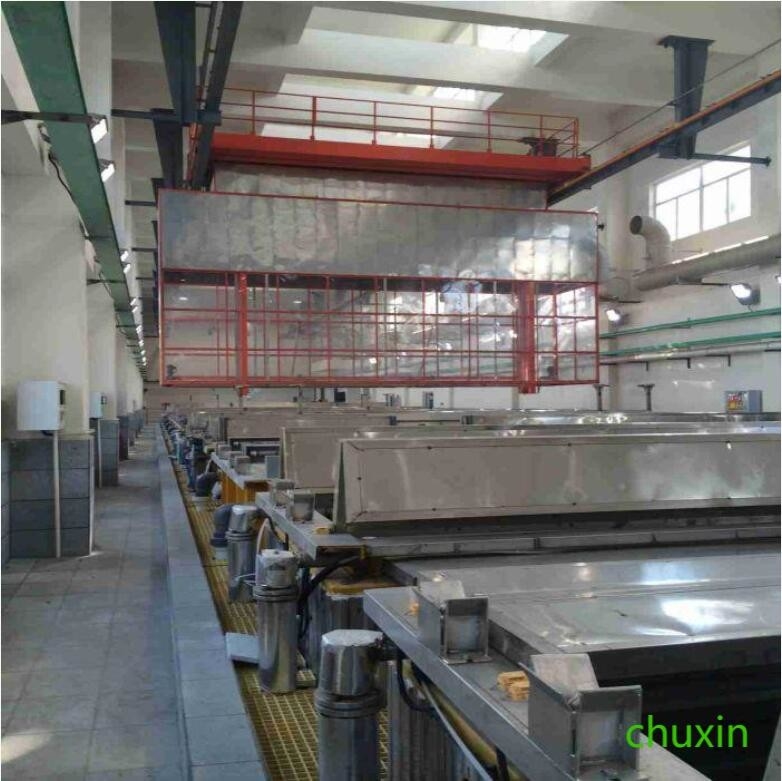 Linea di produzione automatica (2+2T, portata 10m) per il lavaggio dell'aria