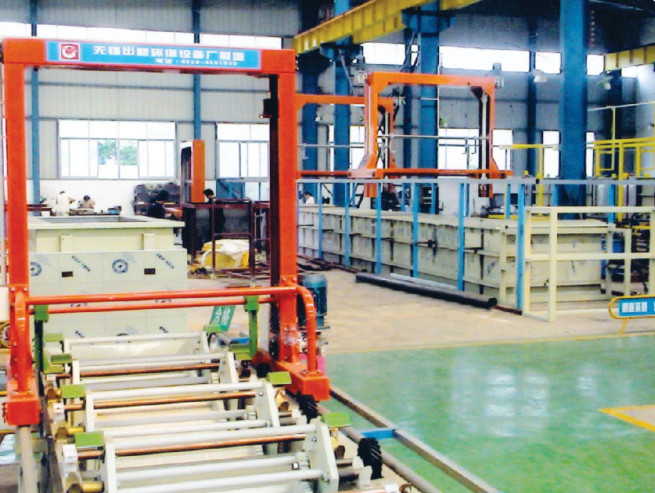 Tipo linea di placcatura del barilotto dello zinco attaccatura automatica di spinta