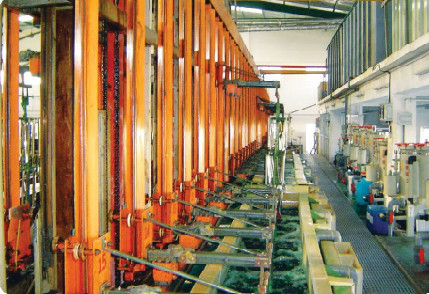 Tipo di ritorno linea di nichelatura Electroless automatica OEM